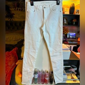 Old Navy white skinny jeans